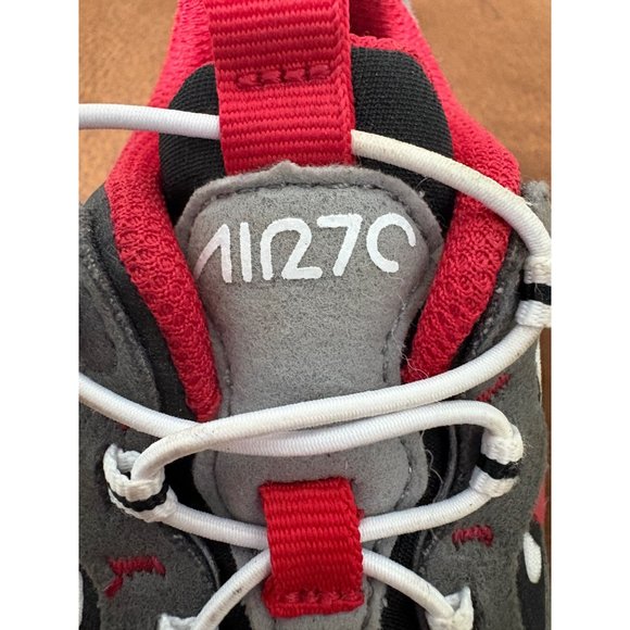 NIKE AIR MAX 270 TODDLER INFANTE 6C REACT UNIVERSITY RED CD2654-011 - Picture 9 of 9